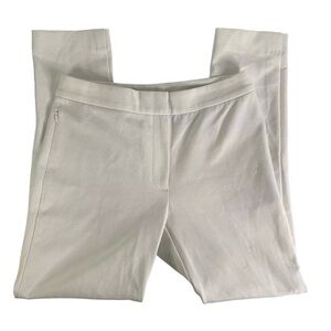 Theory Womens Crop Pants White Size 6